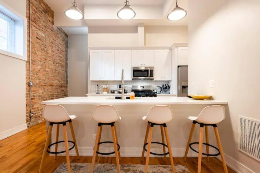 Luxurious Downtown 3 Bed 2 Bth Appartamento Chicago Esterno foto